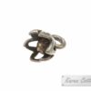 Karen Hill Tribe Silver Young Jasmine Flower Charm : C11-074
