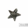 Karen Hill Tribe Silver Starfish Charm (back ring) : C22-104