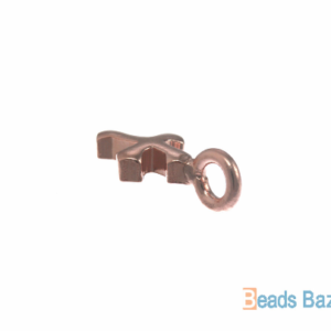 Alternative view of Karen Hill Tribe Silver Tiny Plain Flat Cross Charm : C37-007R