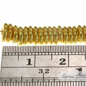 Alternative view of Karen Hill Tribe Silver Plain Donut Spacer : E16-007G