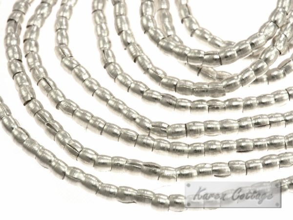 Karen Hill Tribe Silver Tiny Plain Ball Spacer : E31-006