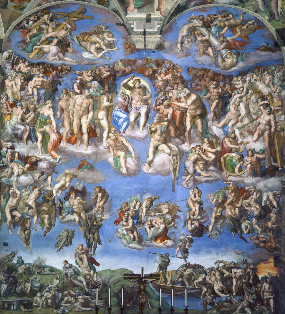 el juicio final miguel angel